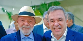 Presidente Lula e deputado Vander Loubet