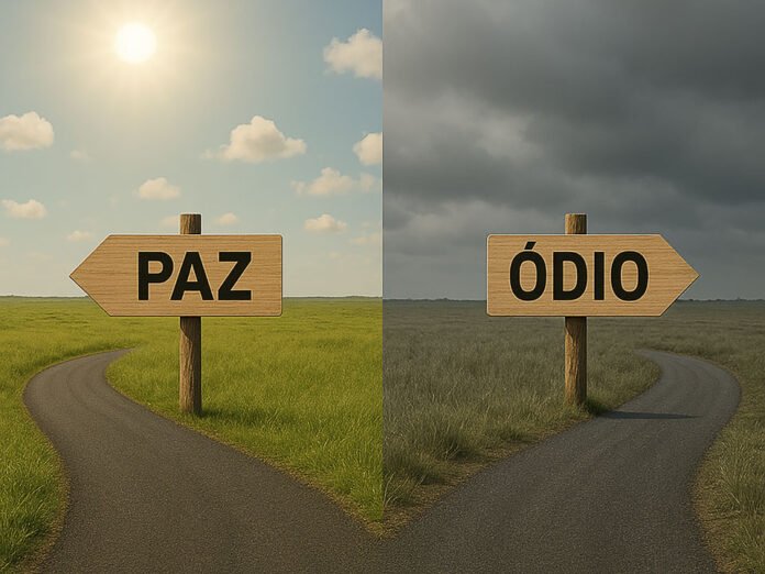 Do verniz da paz ao cotidiano do ódio