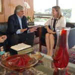 Delcidio e Vander com ministras Gleisi e Ideli buscando recursos para MS