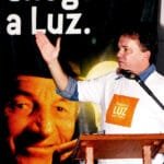 Vander em lançamento de obras do Luz para Todos em 2005