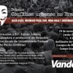 Panfleto virtual de divulgação do debate