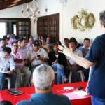 Vander e filiados refletiram sobre eleições e desafios que PT tem pela frente