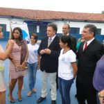 Durante a visita Vander também conheceu projetos sociais da Camala