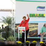 Presidenta Dilma recebeu o carinho do público que compareceu ao evento