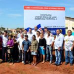 Vander e Ludimar visitaram algumas das obras que já estão em andamento