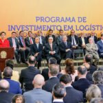 Presidenta Dilma durante anúncio da nova etapa do PIL