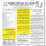 Edição do DOU com o Decreto 8.466/2015