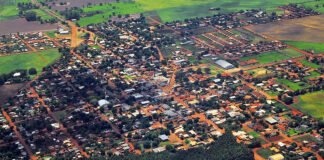 Vista aérea de Aral Moreira