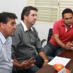 Vereadores de Aral Moreira com o deputado Vander Loubet