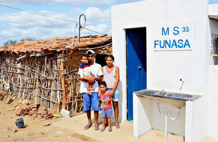 Módulos sanitários é uma das obras de saneamento que podem ser pleiteadas junto à Funasa