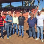 Durante o ato, prefeito agradeceu o apoio do deputado ao esporte em Amambai