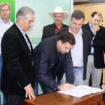 Assinatura do contrato para obras em Ponta Porã