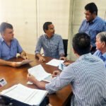 Vander e Zeca estiveram com Marquinhos para estabelecer parceria pelos parques