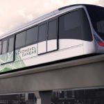 A cidade de Canoas (RS) está implantando o aeromóvel