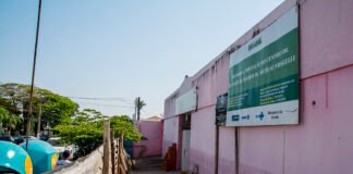 Obra no Centro de Saúde da Mulher Dr. Nicolau Fragelli em agosto de 2016 (Foto: Ascom/PMC)