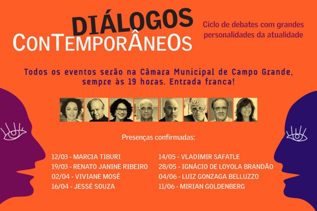 Grandes personalidades, intelectuais e pesquisadores da atualidade estar&atilde;o em Campo Grande
