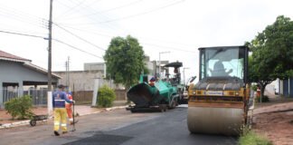 Investimento em recapeamento soma R$ 824 mil (emenda de Vander + contrapartida do Município)