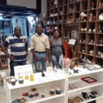 Representantes de Furnas do Dionísio também visitaram as lojas e a feira da Artems e AMI no Norte Sul Plaza