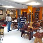Representantes de Furnas do Dionísio também visitaram as lojas e a feira da Artems e AMI no Norte Sul Plaza