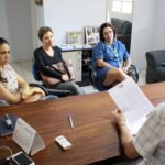 Grupo de nutricionistas visitou Vander para pedir apoio do deputado em favor do Consea