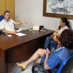 Grupo de nutricionistas visitou Vander para pedir apoio do deputado em favor do Consea