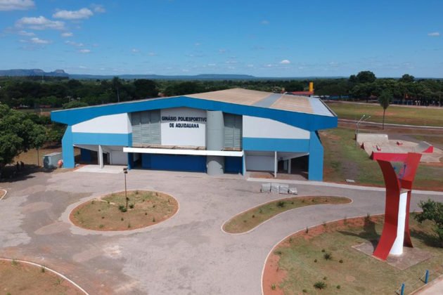 Gin&aacute;sio Poliesportivo de Aquidauana foi reinaugurado