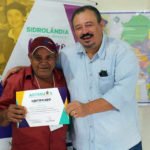 Assessor Eduardo também repeesentou Vander em entrega de certificados de curso de capacitação
