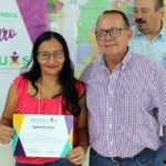 Assessor Eduardo também repeesentou Vander em entrega de certificados de curso de capacitação