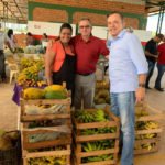 Em Sonora, Vander participou da inauguração da Feira do Produtor e de obra de abastecimento de água.