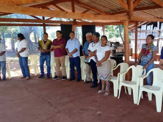 Dionedison representou Vander em festividades pelo Dia do &Iacute;ndio