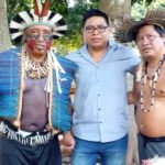 Dionedison representou Vander em festividades pelo Dia do Índio