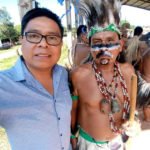 Dionedison representou Vander em festividades pelo Dia do Índio