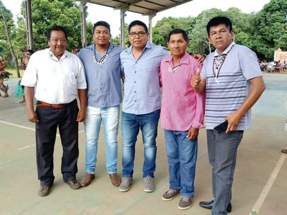 Dionedison representou Vander em festividades pelo Dia do &Iacute;ndio