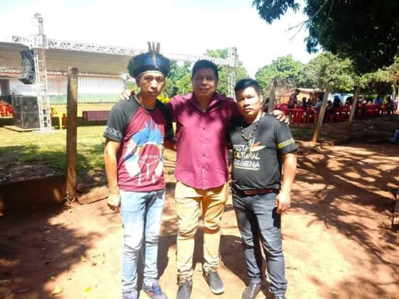 Dionedison representou Vander em festividades pelo Dia do &Iacute;ndio