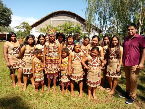 Dionedison representou Vander em festividades pelo Dia do &Iacute;ndio