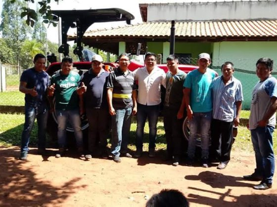 Dionedison participou de reuni&otilde;es comemorativas aos tratores viabilizados por Vander e Zeca