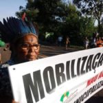Indígenas protestaram na BR-262 em defesa da Sesai