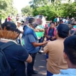 Indígenas protestaram na BR-262 em defesa da Sesai