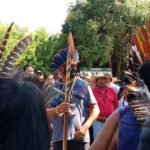 Indígenas protestaram na BR-262 em defesa da Sesai