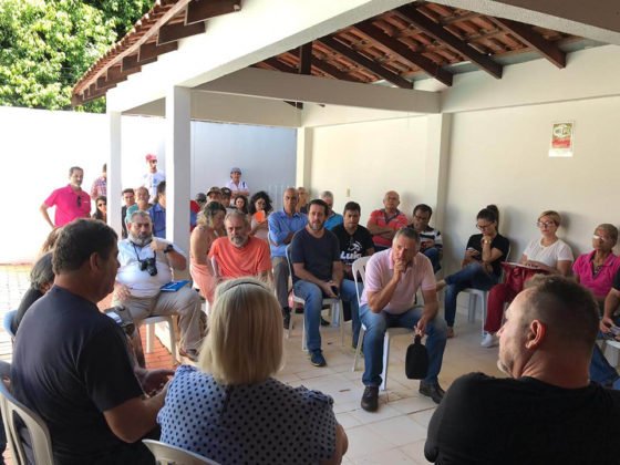 Prof. Ido representou Vander em reuni&atilde;o do PT da Capital