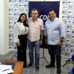 Deputado Vander foi recebido na CDL-CG pelo seu presidente e pela presidente da FCDL-MS