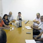 Reunião na Agraer entre técnicos e assessoria de Vander discutiu encaminhamentos sobre o Assentamento Serra Alegre