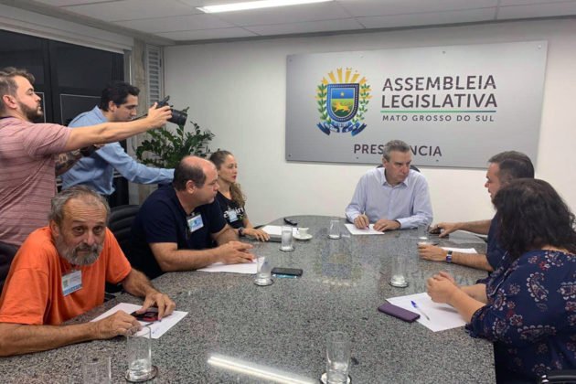 Vander buscou apoio de Paulo Corr&ecirc;a para cria&ccedil;&atilde;o de Zoneamento Ecol&oacute;gico Econ&ocirc;mico na Serra da Bodoquena