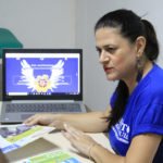 Vander foi recebido por Daniela de Cássia Duarte, assistente social e presidente do Movimento