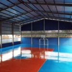 Quadra de esportes da EM São João é mais uma ação do deputado Vander em Ponta Porã