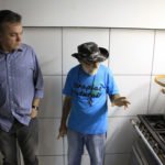 Vander foi ao Lageado conhecer projeto social do Frei Jonas, beneficiado pela atuação do mandato