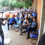 Entrega de trator por Vander reuniu professores, técnicos e acadêmicos da UFMS e dirigentes de movimentos sociais