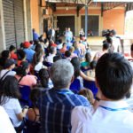 Entrega de trator por Vander reuniu professores, técnicos e acadêmicos da UFMS e dirigentes de movimentos sociais