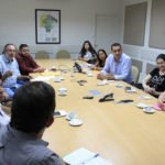 Reunião na Energisa tratou de obras de abastecimento de água cujos sistemas de bombas aguardam ligação de energia