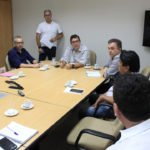 Reunião na Energisa tratou de obras de abastecimento de água cujos sistemas de bombas aguardam ligação de energia